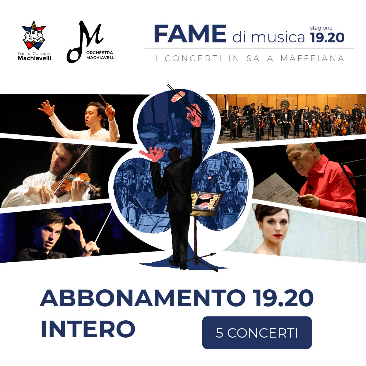 Abbonamento concerti Oechestra Machiavelli - Fame di musica - INTERO