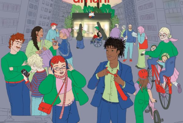 Oasi per essere umani - illustrazione di Biti, Elisabetta Zerbinatti